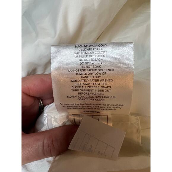 Alp N Rock Nori Quilted Jacket, Off White, NWT, Medium, Ski, Winter, Recycled - Picture 10 of 13